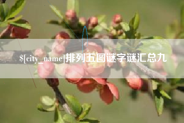 厦门排列五图谜字谜汇总九