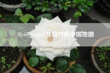 厦门九宫对应中国地图