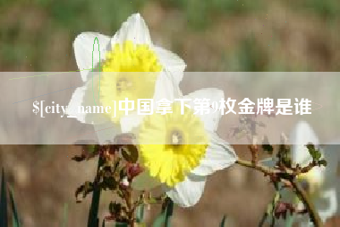 厦门中国拿下第9枚金牌是谁