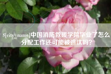 厦门中国消防救援学院毕业了怎么分配工作还可能被逃汰吗？