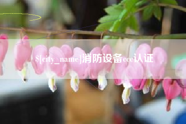 厦门消防设备ccc认证
