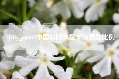 厦门中国消防救援学院男女比例