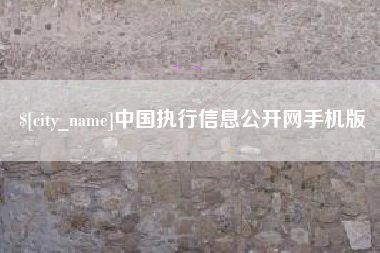 厦门中国执行信息公开网手机版