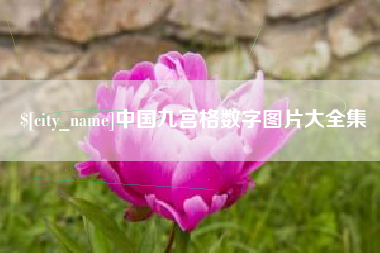 厦门中国九宫格数字图片大全集