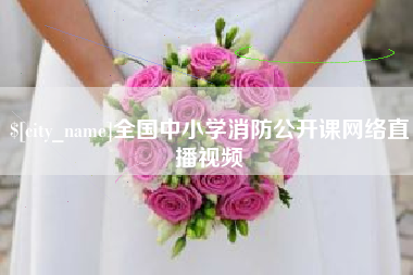 厦门全国中小学消防公开课网络直播视频