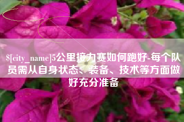 厦门5公里接力赛如何跑好-每个队员需从自身状态、装备、技术等方面做好充分准备