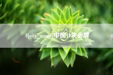 厦门中国19块金牌