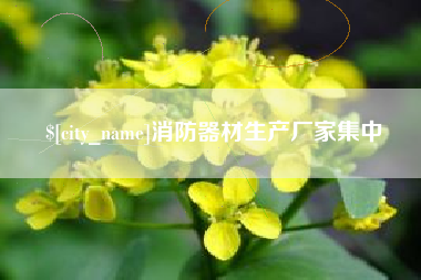 厦门消防器材生产厂家集中