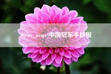 厦门中国冠军手抄报