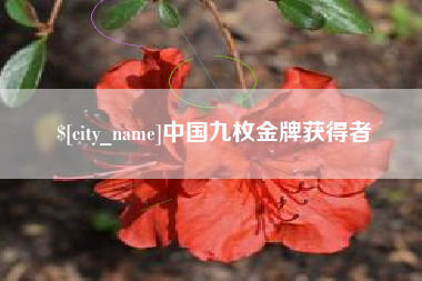 厦门中国九枚金牌获得者