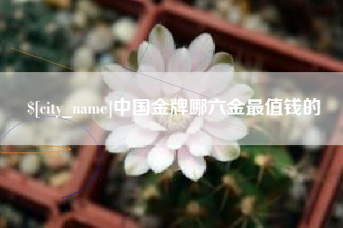 厦门中国金牌哪六金最值钱的